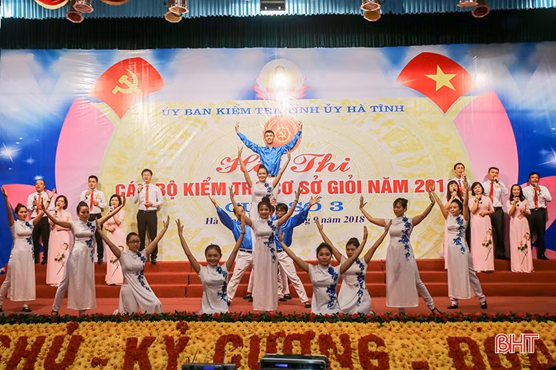 Phòng Hậu cần Bộ CHQS Hà Tĩnh nhất Hội thi Cán bộ kiểm tra cơ sở giỏi cụm 3