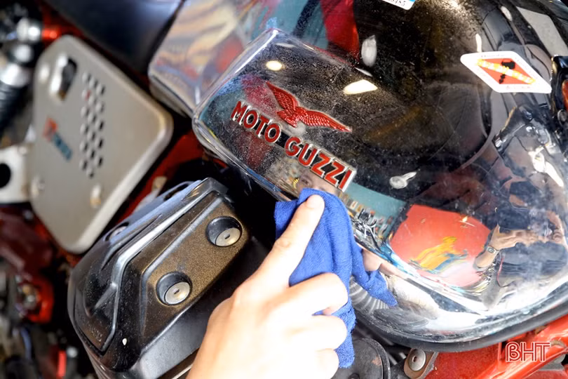 Nhóm bạn trẻ Hà Tĩnh chia sẻ niềm đam mê moto phân khối lớn
