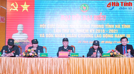 dai hoi hoi cuu thanh nien xung phong ha tinh nhiem ky 2016 2021