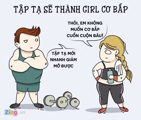 hi hoa nhung sai lam khi con gai muon giam can
