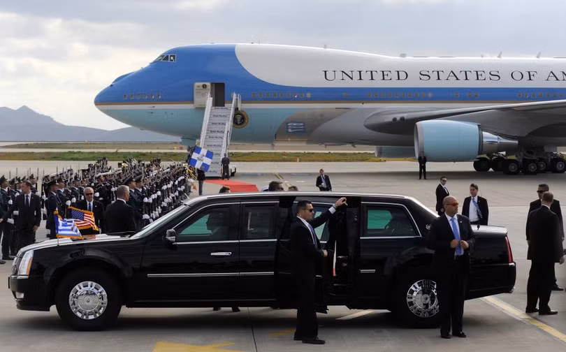 chum anh cat canh cung air force one