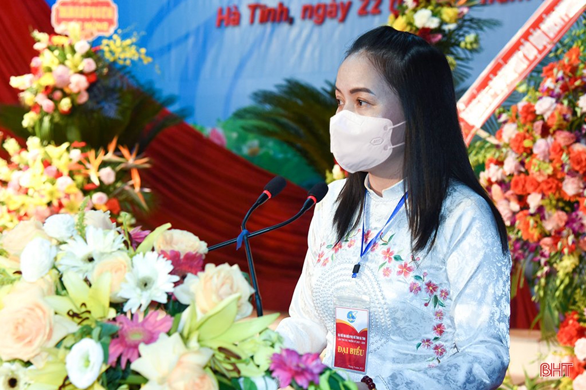 Quyết tâm thực hiện thắng lợi Nghị quyết Đại hội đại biểu Phụ nữ tỉnh Hà Tĩnh nhiệm kỳ 2021 - 2026