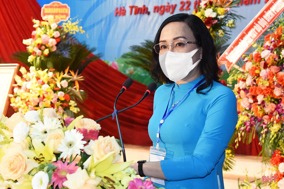 Quyết tâm thực hiện thắng lợi Nghị quyết Đại hội đại biểu Phụ nữ tỉnh Hà Tĩnh nhiệm kỳ 2021 - 2026