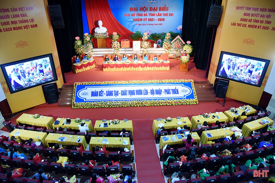 Quyết tâm thực hiện thắng lợi Nghị quyết Đại hội đại biểu Phụ nữ tỉnh Hà Tĩnh nhiệm kỳ 2021 - 2026