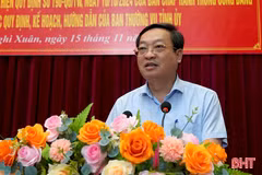 Nghi Xuân quán triệt Quy chế bầu cử trong Đảng và các văn bản phục vụ đại hội các cấp