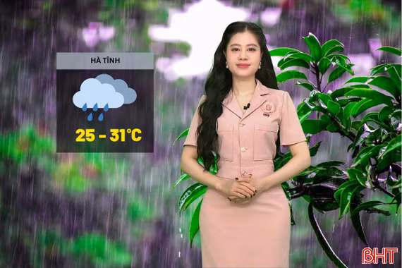 Dự báo thời tiết Hà Tĩnh ngày 20/8: Có lúc mưa to và dông
