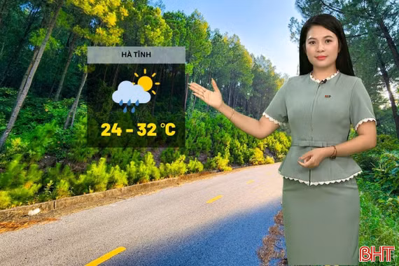 Dự báo thời tiết Hà Tĩnh ngày 9/9: Có mưa rào và dông