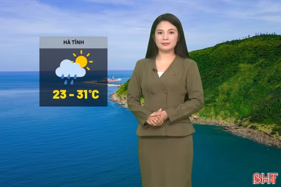 Dự báo thời tiết Hà Tĩnh ngày 31/10: Có mưa rào, trời nắng gián đoạn