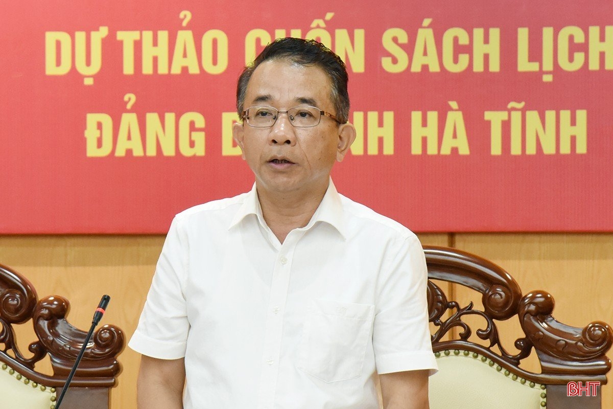 Tổ chức hội thảo góp ý sách Lịch sử ngành Kiểm tra Đảng bộ tỉnh Hà Tĩnh