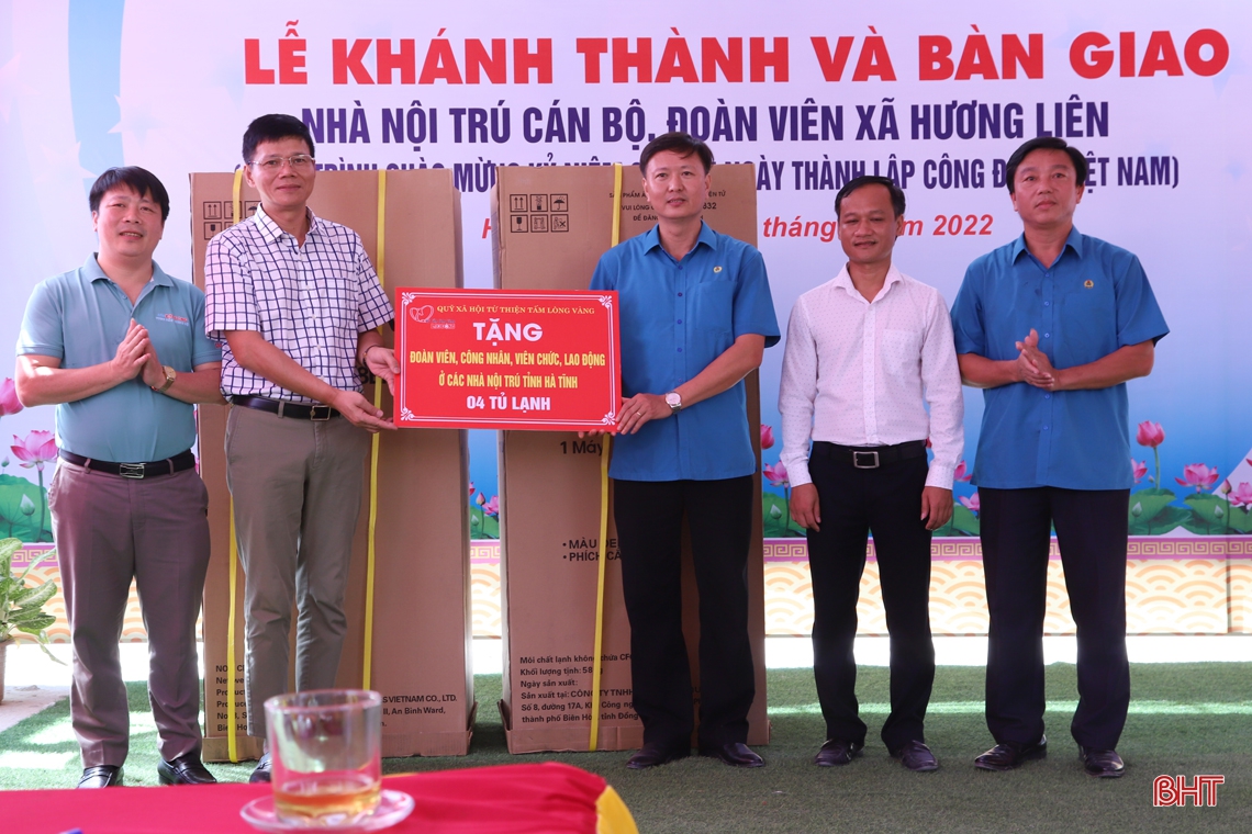 Khánh thành nhà nội trú cho cán bộ, đoàn viên xã miền núi Hương Khê