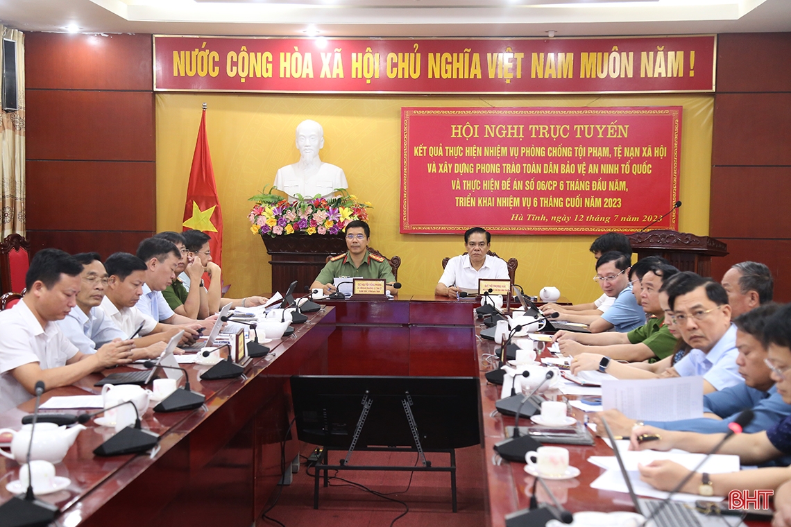 Quyết liệt, đồng bộ trong phòng chống tội phạm, thực hiện hiệu quả Đề án 06