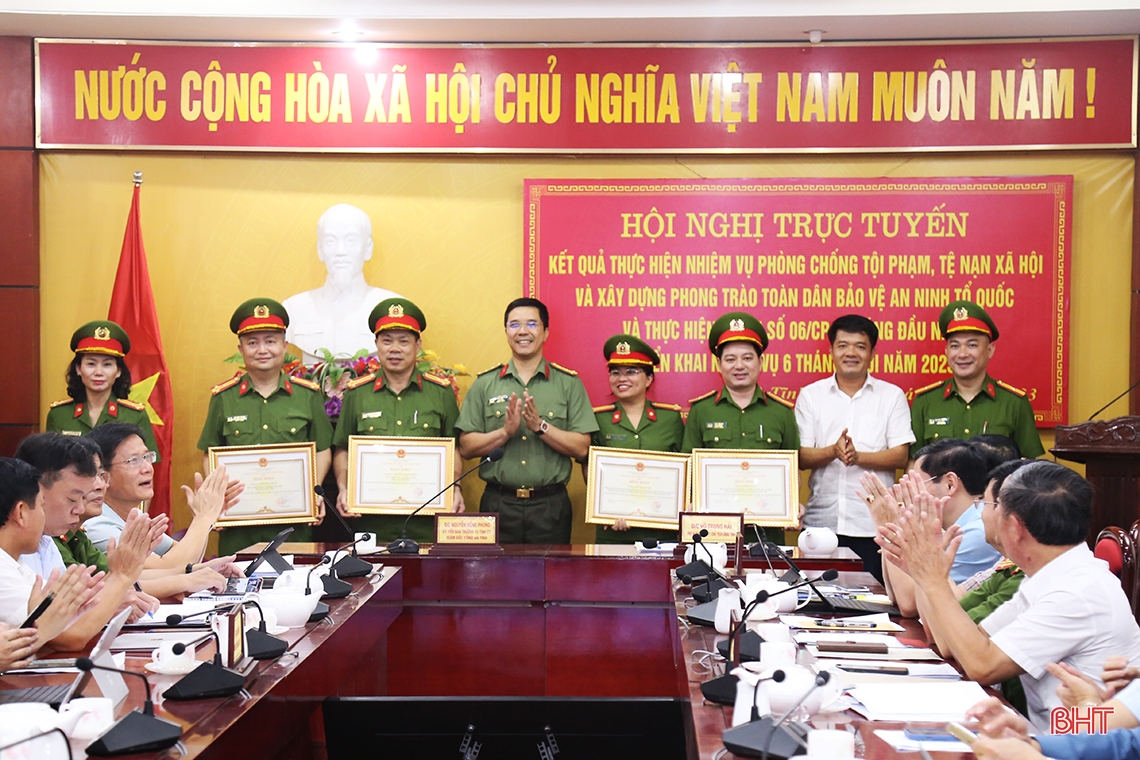Quyết liệt, đồng bộ trong phòng chống tội phạm, thực hiện hiệu quả Đề án 06
