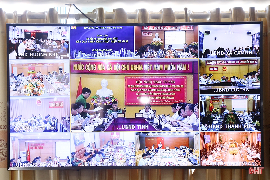 Quyết liệt, đồng bộ trong phòng chống tội phạm, thực hiện hiệu quả Đề án 06