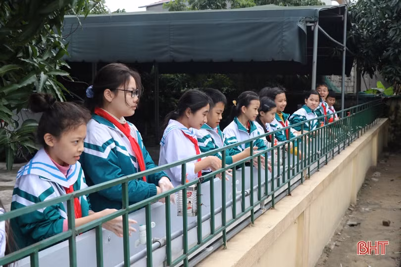 Các trường học ở TP Hà Tĩnh kích hoạt các biện pháp phòng dịch Covid-19