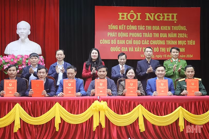 Vũ Quang phát động phong trào thi đua năm 2024