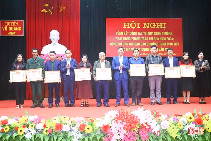 Vũ Quang phát động phong trào thi đua năm 2024