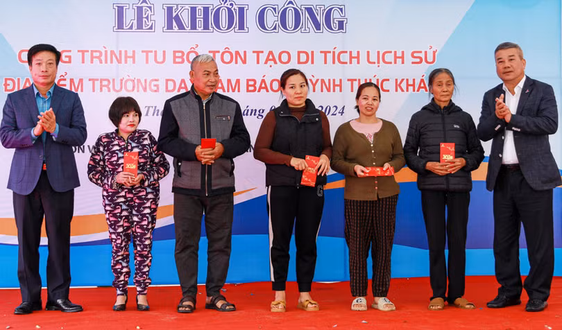 Khởi công tu bổ, tôn tạo Di tích Trường dạy làm báo Huỳnh Thúc Kháng