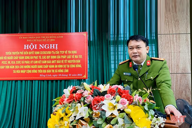 Hạn chế tình trạng tái phạm tội, đảm bảo an ninh trật tự ở TX Hồng Lĩnh
