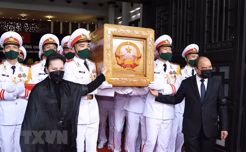 Tổ chức trọng thể lễ truy điệu nguyên Tổng Bí thư Lê Khả Phiêu