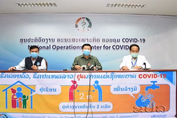 Lào ghi nhận thêm 2 ca nhiễm Covid-19