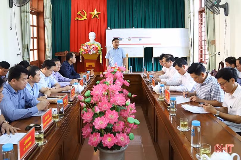 Khẩn trương giải phóng mặt bằng thi công dự án đường ven biển đoạn Kỳ Xuân - Kỳ Ninh