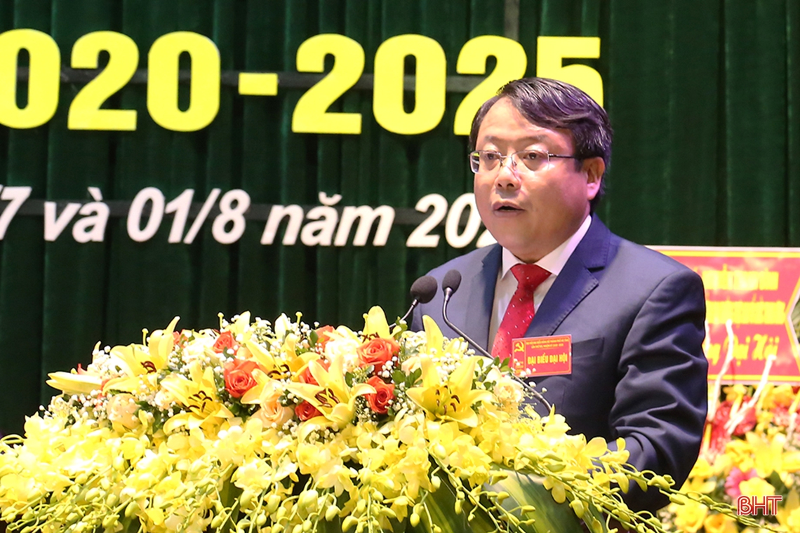Bầu 37 đồng chí vào Ban Chấp hành Đảng bộ thành phố Hà Tĩnh nhiệm kỳ 2020- 2025