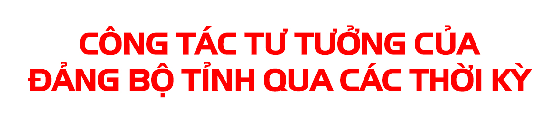 Bài học kinh nghiệm về công tác tư tưởng của Đảng bộ Hà Tĩnh qua hành trình lịch sử 90 năm