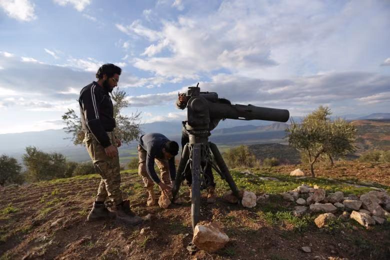 hoat dong cua phien quan syria than tho nhi ky o afrin qua anh