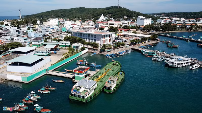 dao ngoc phu quoc nhin tu tren cao