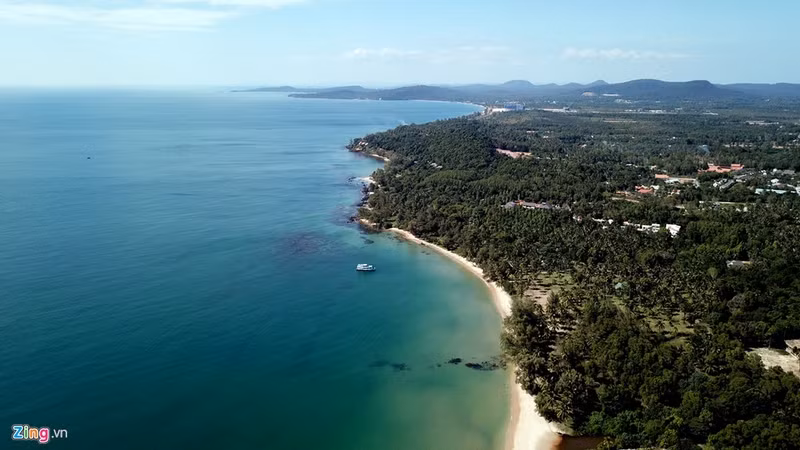 dao ngoc phu quoc nhin tu tren cao
