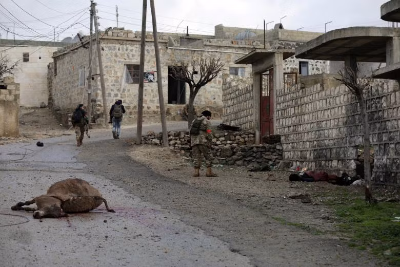 hoat dong cua phien quan syria than tho nhi ky o afrin qua anh