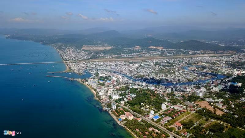dao ngoc phu quoc nhin tu tren cao