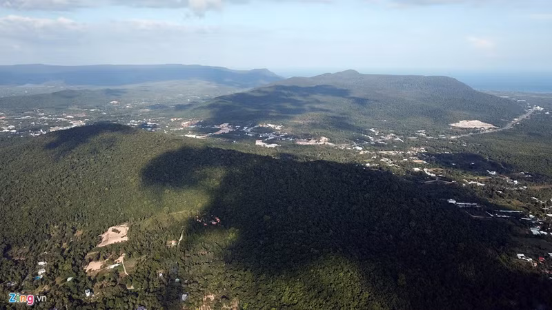 dao ngoc phu quoc nhin tu tren cao