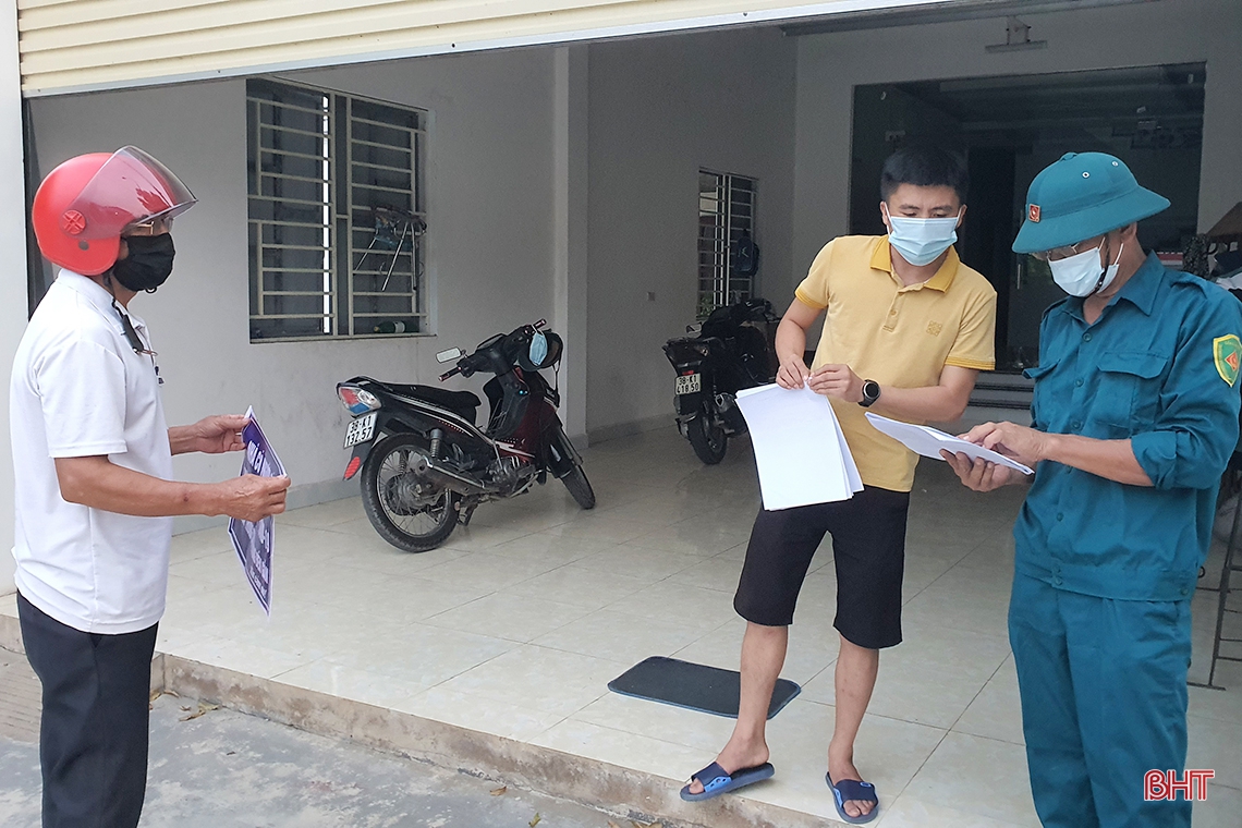 Lá chắn vững chắc ngăn dịch COVID-19, bảo vệ từng địa bàn dân cư ở Hà Tĩnh