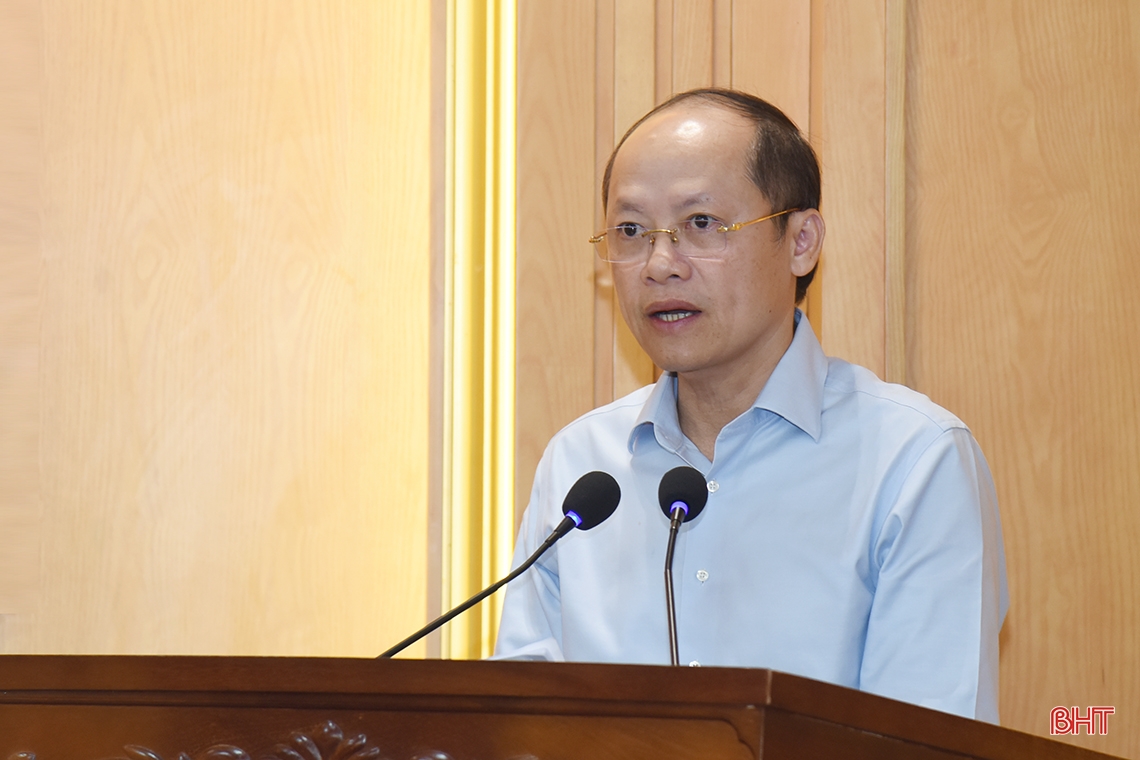 Ban Chấp hành Đảng bộ tỉnh Hà Tĩnh họp đánh giá tình hình KT-XH 6 tháng đầu năm