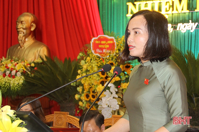 Đồng chí Trần Văn Kỳ tái cử Bí thư Huyện ủy Hương Sơn nhiệm kỳ 2020 - 2025
