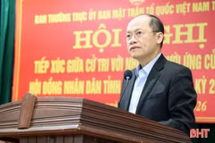 Luôn đặt lợi ích của người dân, của tỉnh lên trên hết