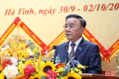 Thường trực Ban Bí thư Trần Cẩm Tú: Đưa Hà Tĩnh thành cực tăng trưởng mới của vùng Bắc Trung Bộ
