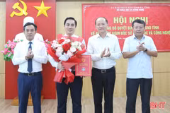 Đồng chí Lê Thành Đông giữ chức Giám đốc Sở KH&CN Hà Tĩnh
