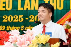 Chủ tịch Ủy ban MTTQ tỉnh dự Đại hội Đảng bộ xã Sơn Kim 2