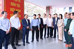 Bí thư Tỉnh ủy Nguyễn Duy Lâm và 12 ứng cử viên tiếp xúc cử tri các địa phương 