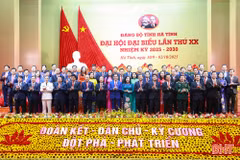 Đại hội đại biểu Đảng bộ Hà Tĩnh khóa XX thành công tốt đẹp