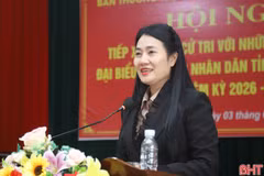 8 ứng cử viên đại biểu HĐND tỉnh tiếp xúc cử tri tại xã Thạch Khê
