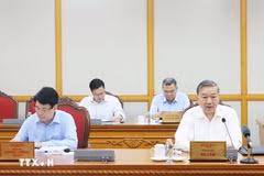 Tổng Bí thư Tô Lâm chủ trì họp cho ý kiến về tiến độ sắp xếp tổ chức bộ máy