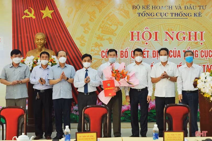 Ông Trần Thanh Bình giữ chức Quyền Cục trưởng Cục Thống kê Hà Tĩnh