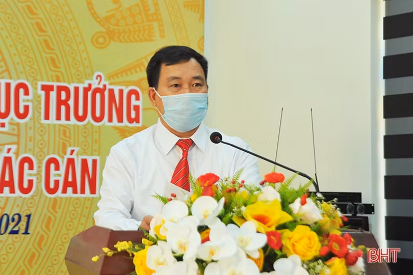 Ông Trần Thanh Bình giữ chức Quyền Cục trưởng Cục Thống kê Hà Tĩnh