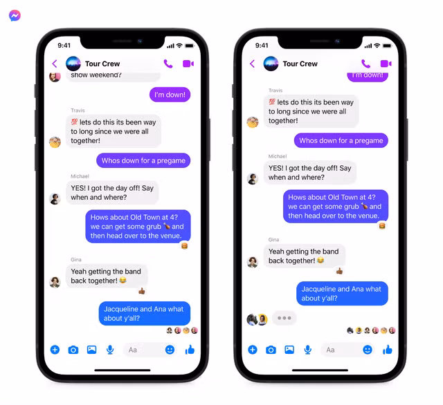 Messenger cập nhật loạt tính năng mới, nâng cấp trải nghiệm trò chuyện nhóm