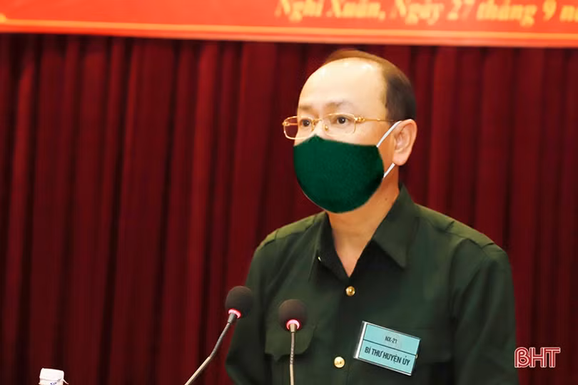 Nghi Xuân khai mạc diễn tập khu vực phòng thủ năm 2021