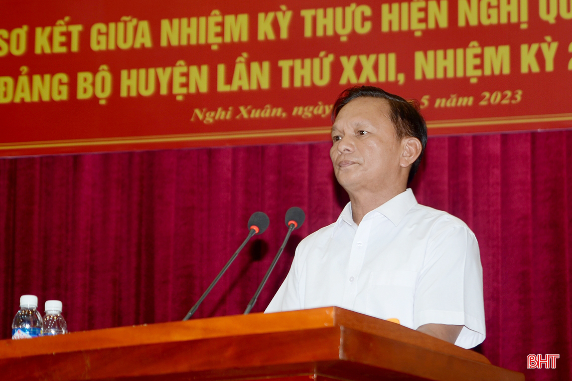 Phát huy tiềm năng, lợi thế, đưa Nghi Xuân sớm đạt huyện nông thôn mới kiểu mẫu