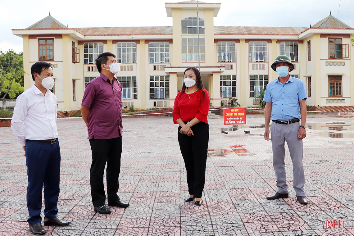 Vũ Quang cần kiểm soát chặt khu vực biên giới, các đường mòn, lối mở nhằm ngăn ngừa dịch xâm nhập
